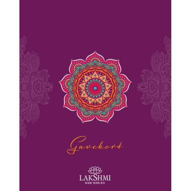 Gavekort - Valgfrit belb